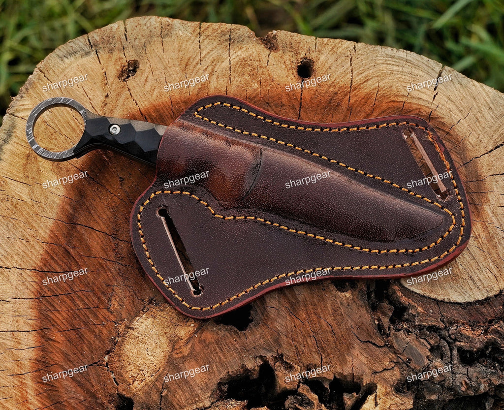 Tactical Fixed Blade Damascus Knife